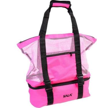 Imagem de Bolsa Térmica Sintética 2 Em 1 Rosa 35l Kala 41cm X 16cm X 50cm