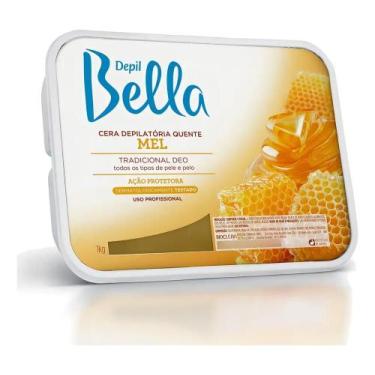 Imagem de Cera Quente Em Barra Depil Bella 1kg - Mel - Congratulations Store