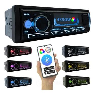 Imagem de Som automotivo Eurus EU09922 Bluetooth FM USB SD 50W 4 Canai - Congrat