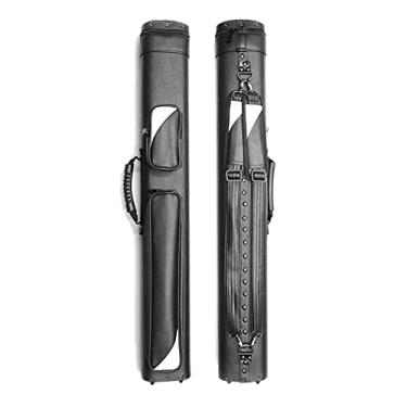 Imagem de Estojo profissional para taco de piscina 2x2/2x4/2x5/3x6 2butts 2shafts/2butts 4shafts/2butts 5shafts/3butts 6shafts Carry Billiard Pool Stick Case (2x2-Back-Pack-White)