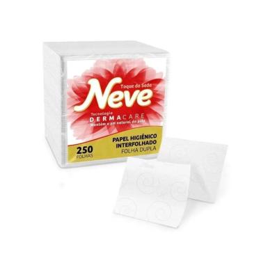 Imagem de Papel Higiênico Neve Interfolhado Cai Cai Folha Dupla