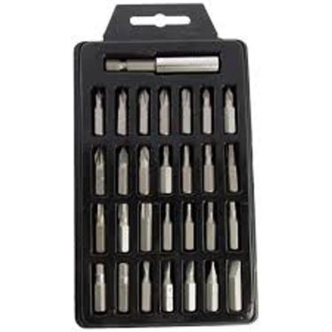 Imagem de Kit Jogo De Pontas Bits Diversas Para Parafusadeira Com Extensor E 29Pçs Leetools