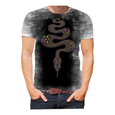 Imagem de Camisa Camiseta Cobra Serpente Anaconda Sucuri Bichos Hd 04 - Estilo K
