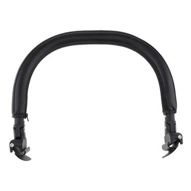 Imagem de menolana Acessórios De Apoio De Braço Para Carrinho De Bebê Pram Da Para Yoyo/Yuyu/Vovo Simulação Apoio De Braço De Couro 42x33cm Simulation leather armrest