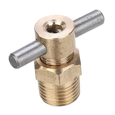 Imagem de Newmind 1 peça de substituição durável 12 mm diâmetro do tanque válvula de controle central de ar do radiador válvula de tanque de ar 1/4" NPT para compressor de parafuso doméstico