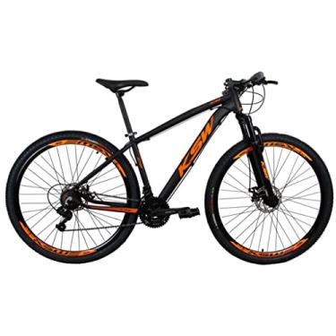 Imagem de Bicicleta Aro 29 KSW 24v Freio Hidraulico Câmbios Index - Preto/Laranja 17