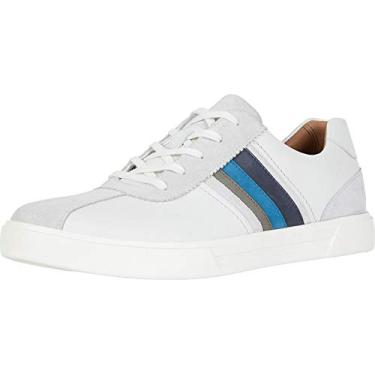 Imagem de Clarks Un Costa Band White/Blue Leather/Suede Combi 8