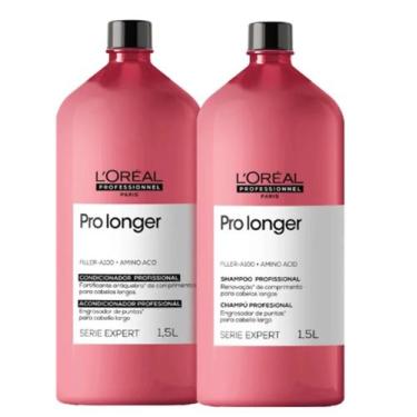 Imagem de Kit L'oréal Professionnel Serie Expert Pro Longer Shampoo 1500ml + Con