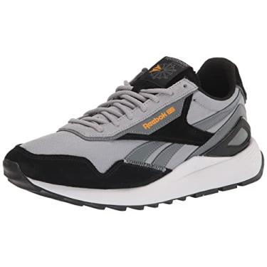 Imagem de Reebok Tênis unissex adulto clássico de couro Legacy Az, Preto/cinza frio/branco, 35/36 BR
