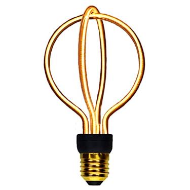 Imagem de Lâmpada Arco Duplo Poptem Filamento De Led Bivolt 4W Não Dimerizável Decorativa