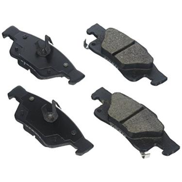 Imagem de BOSCH BE1498H Conjunto de pastilhas de freio a disco de cerâmica azul com ferragens - compatível com Dodge Durango selecionado; Jeep Grand Cherokee, Grand Cherokee WK; TRASEIRA