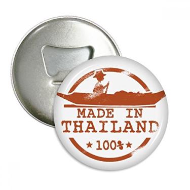 Imagem de Ilustração do Reino da Tailândia para caiaque com ímã de geladeira, emblema multifuncional