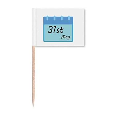 Imagem de Marcador de palito de dente corporal saudável World No Tobacco Day Decoração de festa