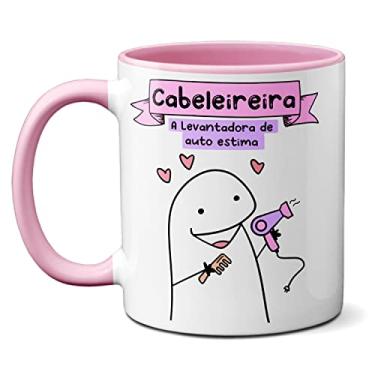 Imagem de Caneca Cabeleireira A Levantadora De Auto Estima Presente (Rosa)