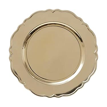 Imagem de SOUSPLAT DE PLÁSTICO MOON DOURADO 36cm