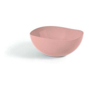 Imagem de Saladeira 2 Litros Rosa Solido Plastico Uz
