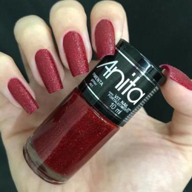 Imagem de Esmalte Anita Glitter Pimenta 10ml