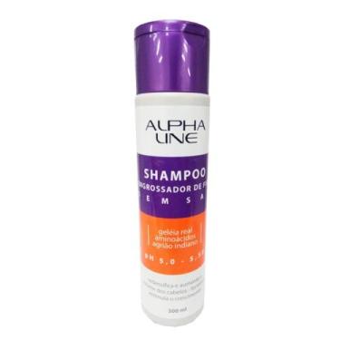Imagem de Shampoo Engrossador De Fios 300ml - Alpha Line