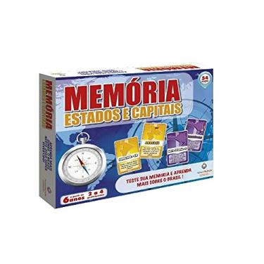 Imagem de Novo Jogo Memória Estados E Capitais - Algazarra 3.03.555