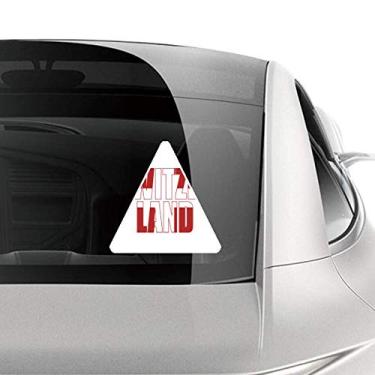 Imagem de DIYthinker Adesivo de carro com nome da bandeira da Suíça para motocicleta e bicicleta