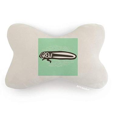 Imagem de DIYthinker Almofada para apoio de cabeça para decoração de pescoço com desenho de inseto preto