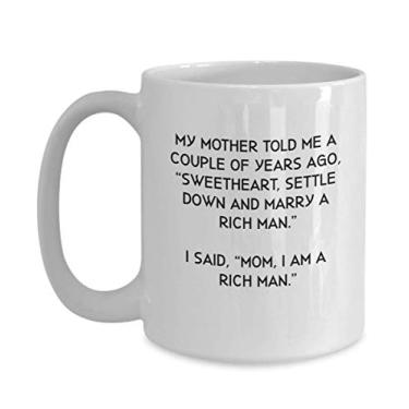 Imagem de Caneca feminina Mom I Am A Rich Man Feminist Girl Power Mug Girl Boss Mug Feminist Cup Feminist Coffee Cup Feminism