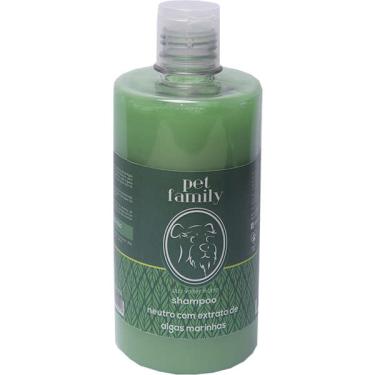 Imagem de Shampoo Neutro Pet Family Algas Marinhas para Cães e Gatos - 500 mL