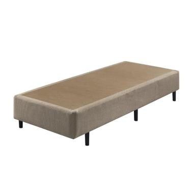 Imagem de Box Sommier Solteiro Relax Duo Confort II Eco 88x188x40 -Bege