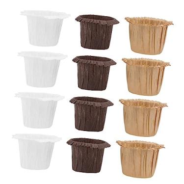 Imagem de HEMOTON 90 Unidades Bandeja De Bolo Forros De Papel Para Assar Forros De Cozimento Copo De Pergaminho Forro De Cupcake Copos De Papel Descartáveis Cuecas Descartáveis Muffin Acessórios