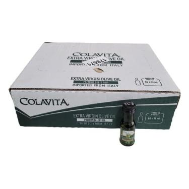 Imagem de Caixa 80 Un Mini Azeite De Oliva Extra Virgem Colavita 12ml