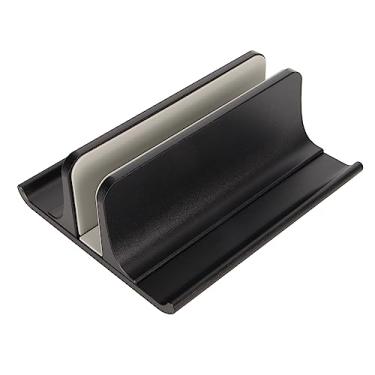 Imagem de Suporte Vertical para Laptop, Base Ajustável para Notebook de Mesa, Suporte para Laptop de Liga de Alumínio 3 Em 1, para Laptop Máximo de 17,3 Polegadas (Preto)