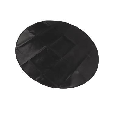 Imagem de Almofada Redonda para Churrasco, Limpeza Fácil à Prova de Fogo de 36 Polegadas Sob a Esteira da Grelha Dupla Face para Fogueira para Deck