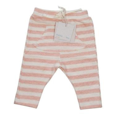 Imagem de Calça Saruel Bebe 100% algodão Rosê  Mini.mi Estúdio