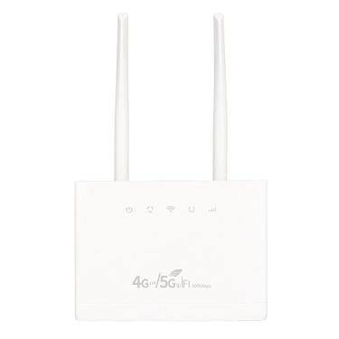 Imagem de Roteador Sem Fio 4G, Fácil de Usar, Compartilhe 32 Usuários Roteador 4G LTE Transmissão de Alta Velocidade Ampla Aplicação Branco Alta Compatibilidade para Casa para Armazém