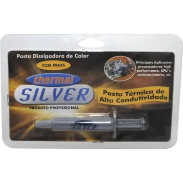 Imagem de Pasta Termica Thermal Silver 5G Implastec