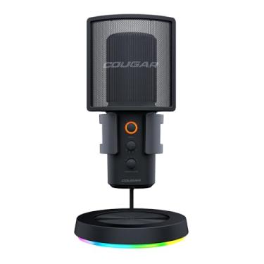 Imagem de Microfone Cougar SCREAMER-X, Base Rgb, USB - 3H500MK3B.0001