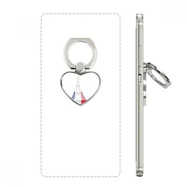 Imagem de Torre Eiffel Paris França silhueta coração anel suporte suporte universal presente