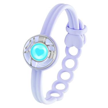 Imagem de Pulseira individual totwoo para casais em relacionamento à distância, joias inteligentes para ele e ela, sensível ao toque, Single Bracelet, Silicone, Pedra preciosa de zircônia