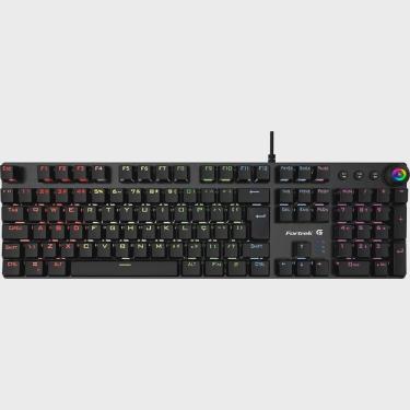 Imagem de Teclado mecanico USB gamer fortrek G K7 rgb switch blue preto - 74752