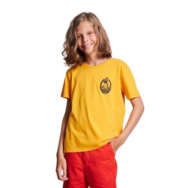 Imagem de Infantil - Camiseta Praia Vintage Selo Reserva Mini Amarelo  menino