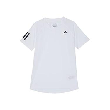 Imagem de adidas Camiseta Club Tennis para meninas, Branco, Medium