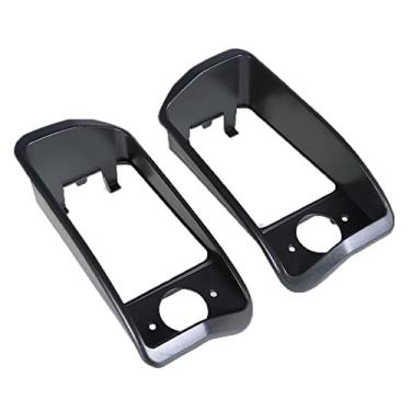 Imagem de waltyotur Bisel de farol preto para carrinho de golfe 1016880 1016879 Substituição para Club Car DS 1993-Up