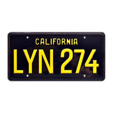 Imagem de Celebrity Machines Gone in 60 Seconds | LYN 274 | Placa de licença estampada de metal