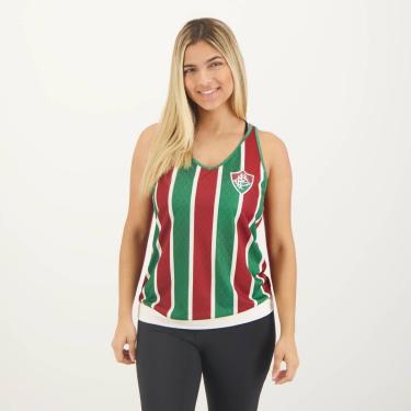 Imagem de Regata Fluminense Canoeing Feminina Bordô e Verde-Feminino