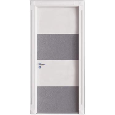 Imagem de Painel de absorção de espuma acústica de 4 unidades, tratamento de som autoadesivo, painéis à prova de som, adesivo de porta com redução de ruído, alta densidade, cortável para sala de estúd