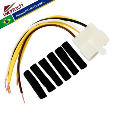 Imagem de Conector Regulador Retificador Vulcan EN 500C (96-09 LTD) Wortech