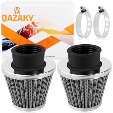 Imagem de QAZAKY 2 peças de substituição de filtro de ar universal de 35mm para 50 cc 70cc 90cc 110cc 125cc motocicleta ATV Quad Scooter Go Kart Moped Pit Dirt Racing Super Pocket Bike CRF50 CRF70 CRF90 XR50 XR