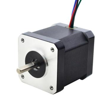 Imagem de Motor Nema 17 Bipolar Stepper 0,9 graus (400 passos/rev) 1,68A 44 Ncm (62,3oz.in)