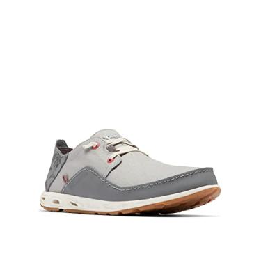 Imagem de Columbia Sapato de barco masculino Bahama Vent relaxado PFG, Aço cinza vapor/titânio, 7