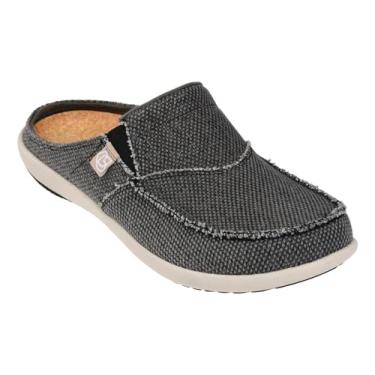 Imagem de Spenco Sandália masculina Tribal Slide, Carvão, 41
